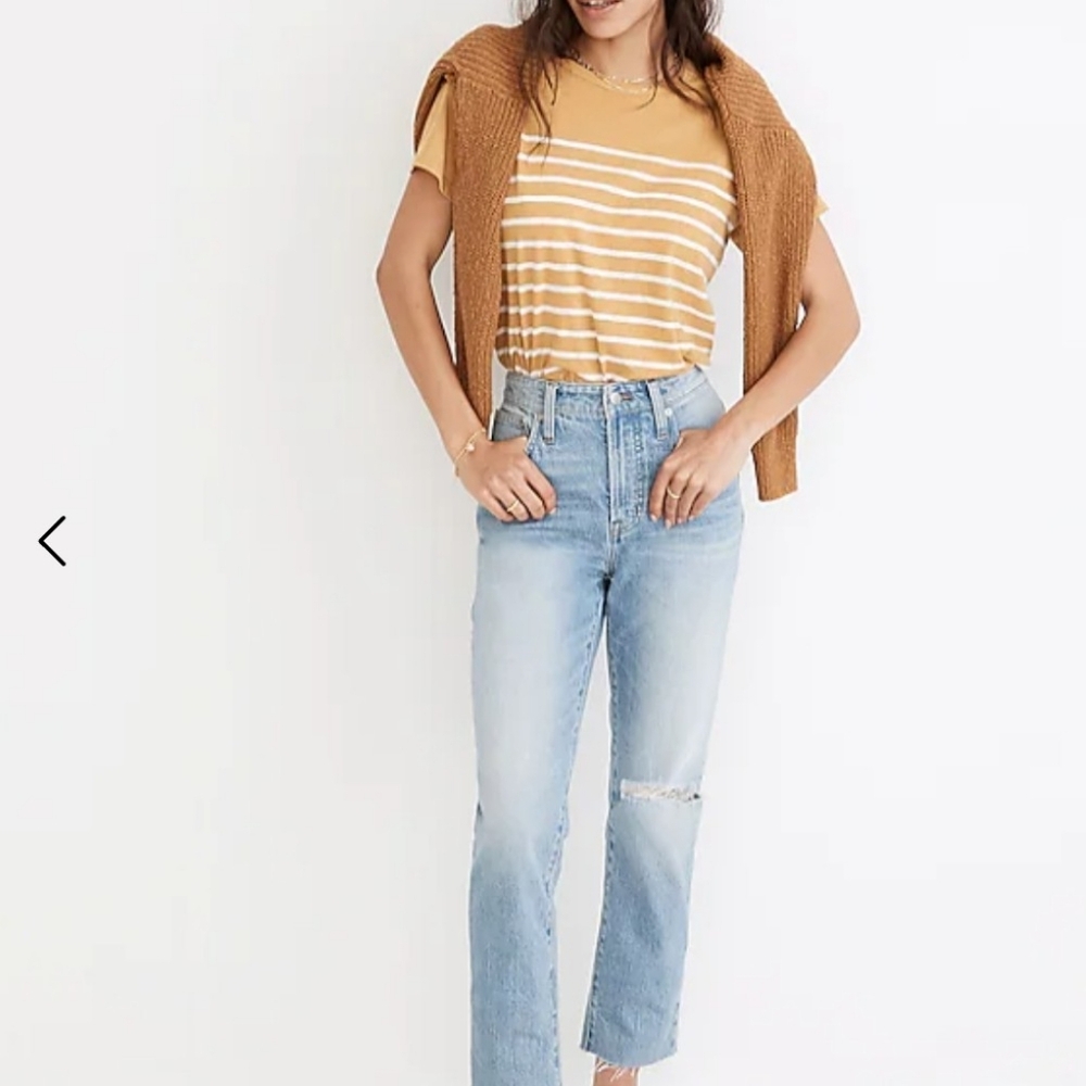 Madewell - The Curvy Perfect Vintage Jean -  Coney Wash size 24